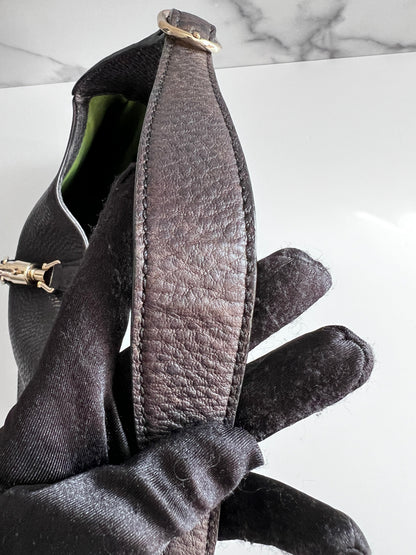 Gucci grain leather black small size Jackie 1961