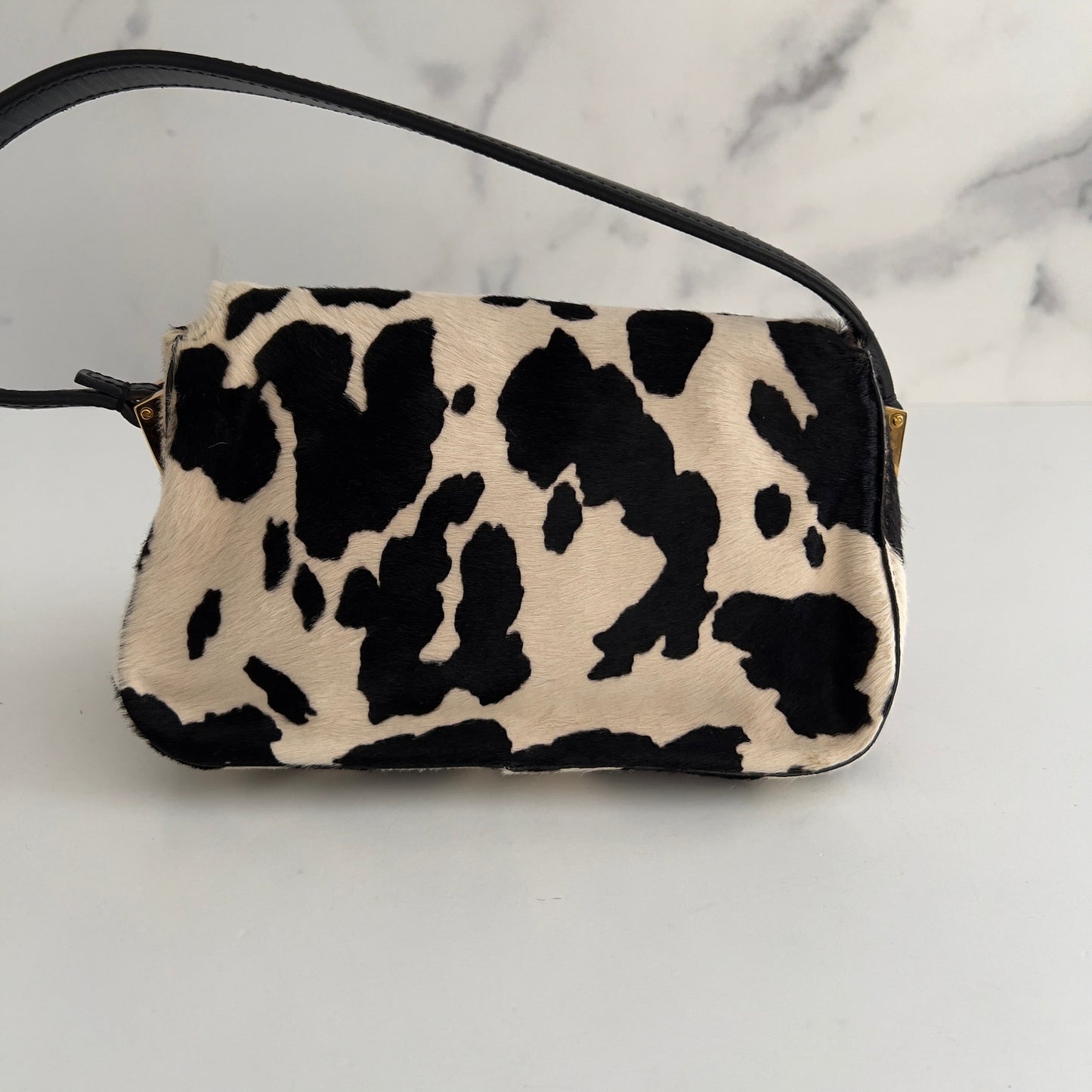 Fendi Pony Hair Mini Mamma Baguette