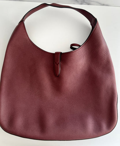 Gucci Burgundy Grain leather Jackie Hobo bag