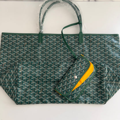 NWOT! Goyard St. Louis GM Green tote