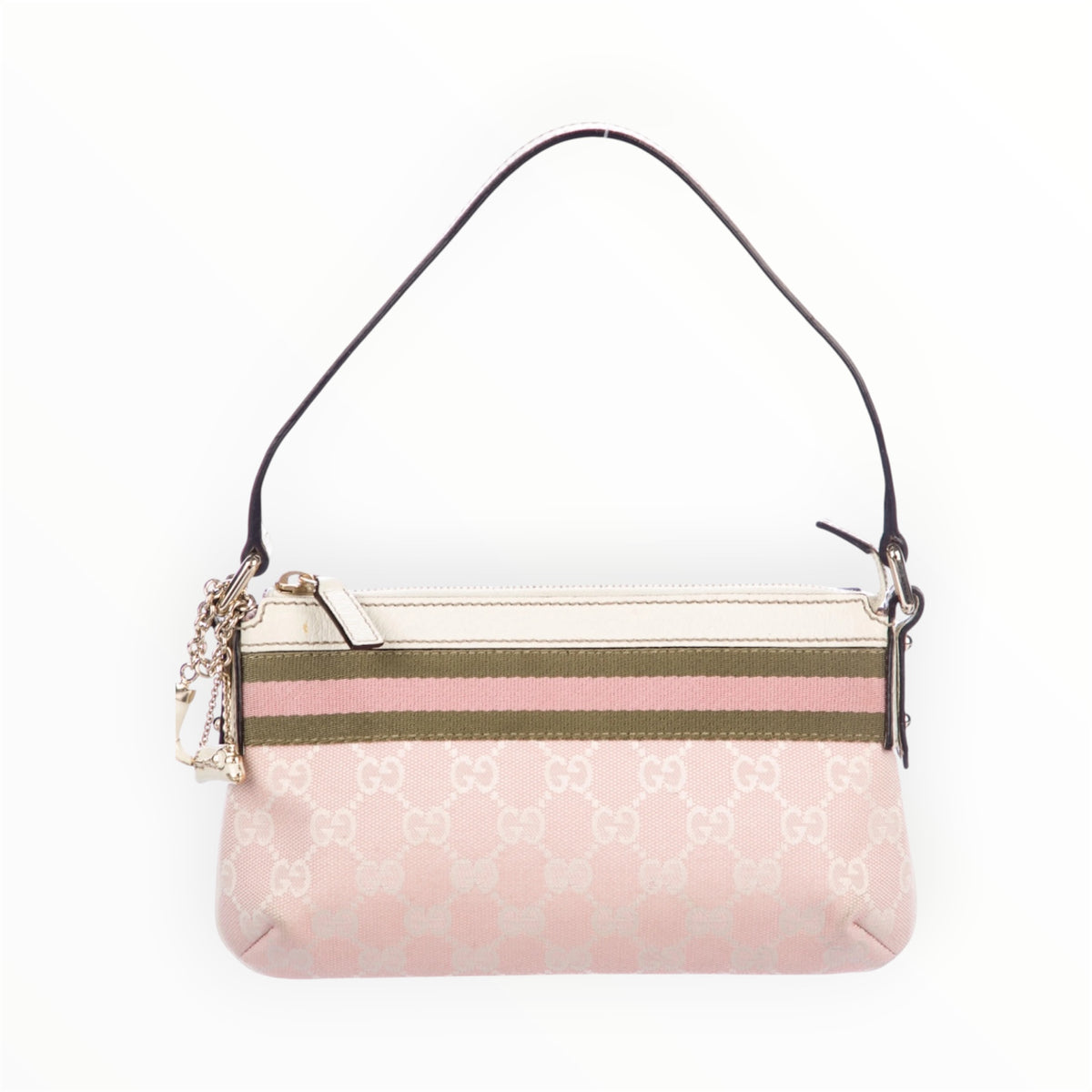 Gucci GG Canvas Jolicoeur Pochette Pink
