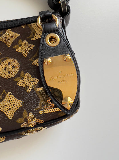 Louis Vuitton monogram eclipse pochette accessories big size