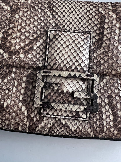 Fendi python baguette