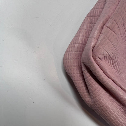Balenciaga 10th Anniversary Pink Lizard Embossed First Bag