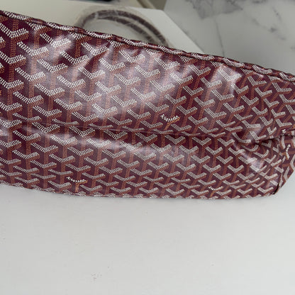 NWT！Goyard Burgundy Saint Louis GM Tote