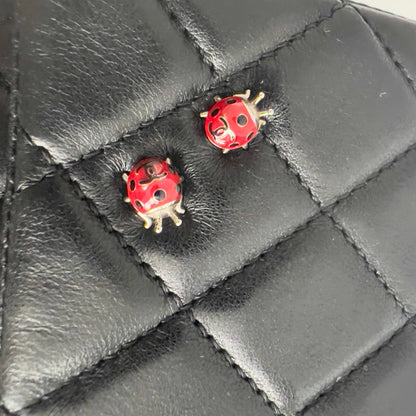 Vintage Chanel Ladybug Flap Bag