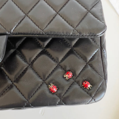 Vintage Chanel Ladybug Flap Bag