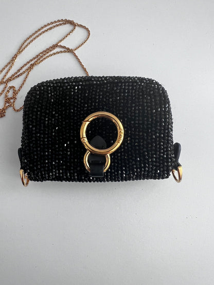 Fendi black beaded nano