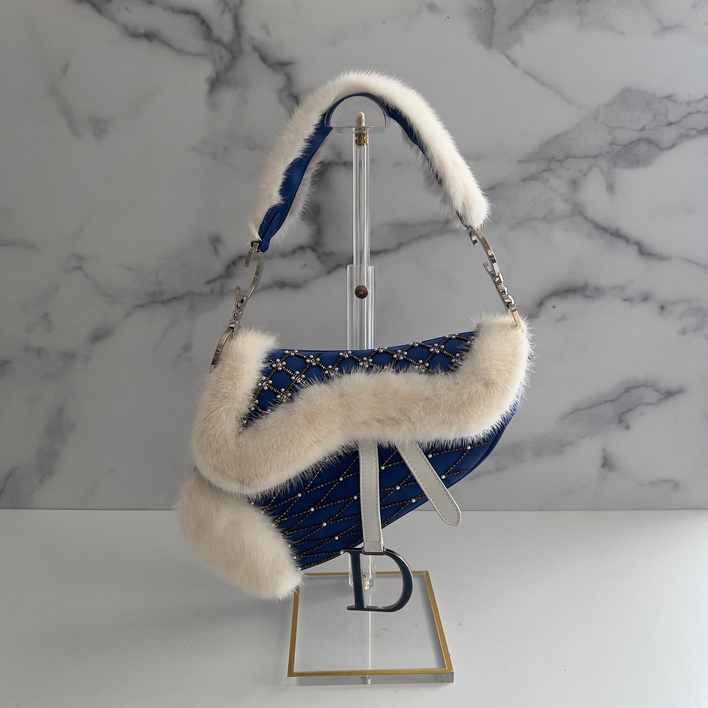 Vintage Dior Russia Saddle Bag