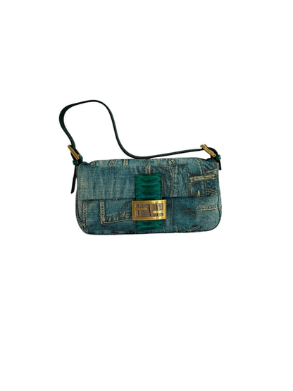 Fendi Jeans print Baguette
