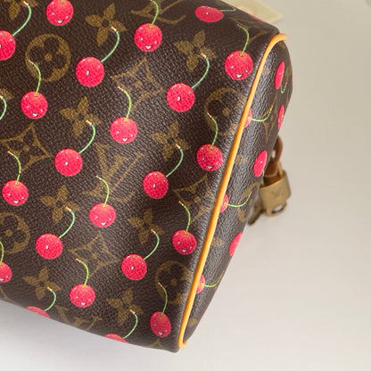 Louis Vuitton Monogram Cherries Speedy 25