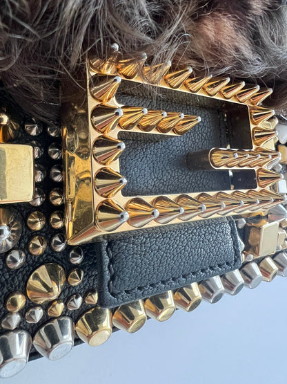 Fendi Byzantine Mink Fur Baguette