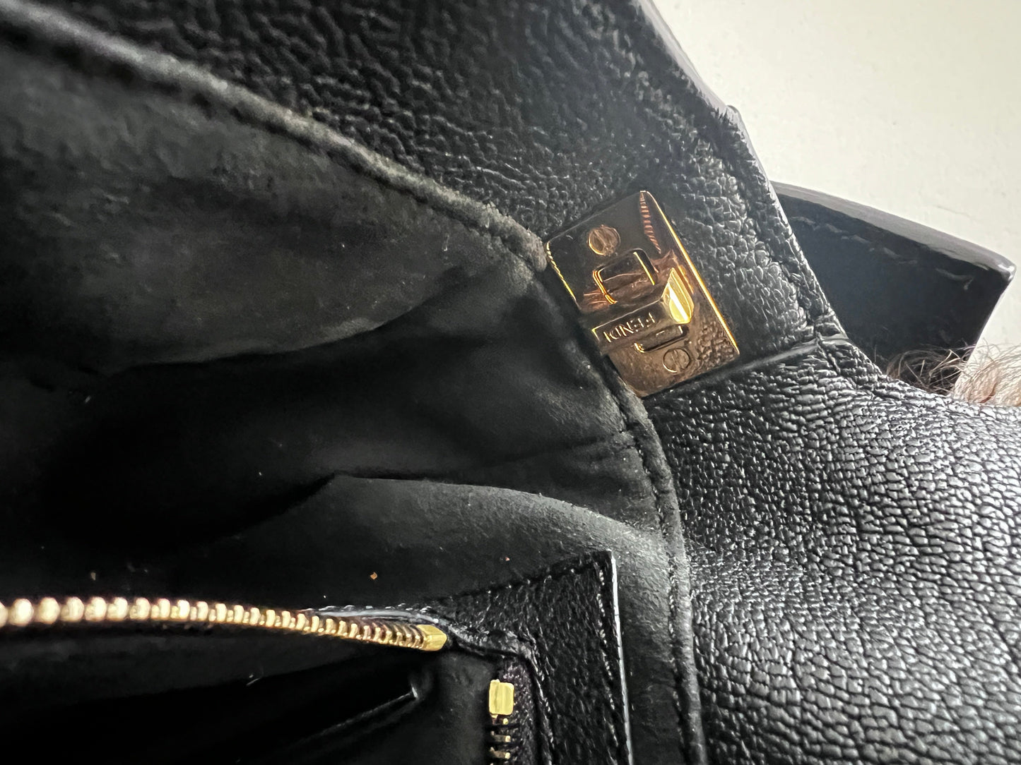 Fendi Byzantine Mink Fur Baguette