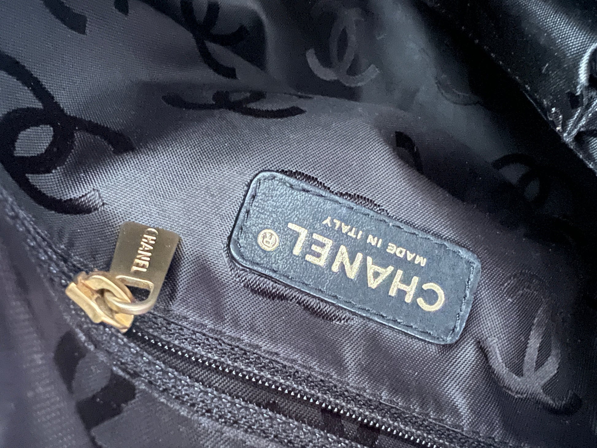 Chanel stitch Big CC shoulder bag