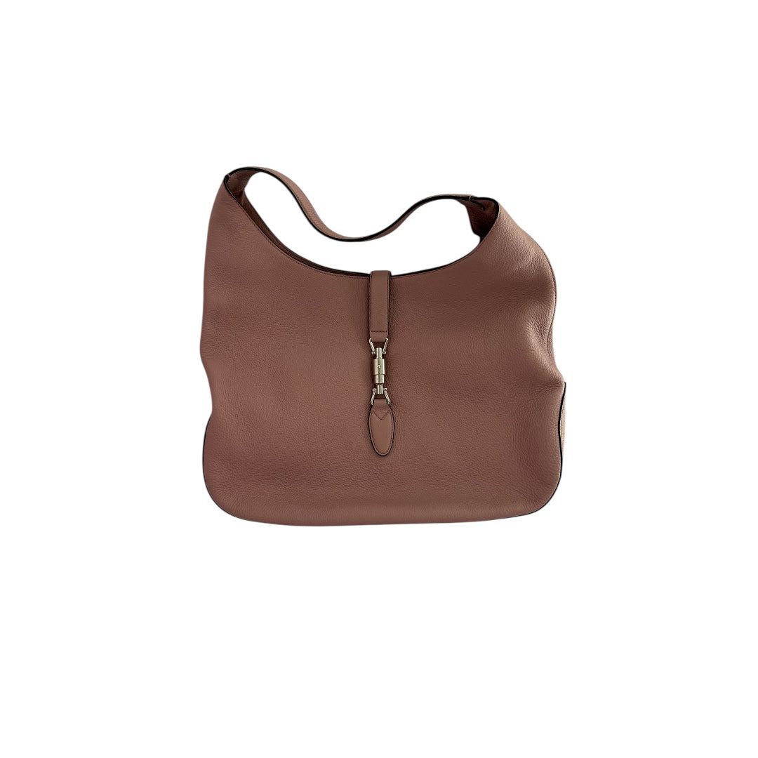 Gucci soft Jackie Hobo big size pink