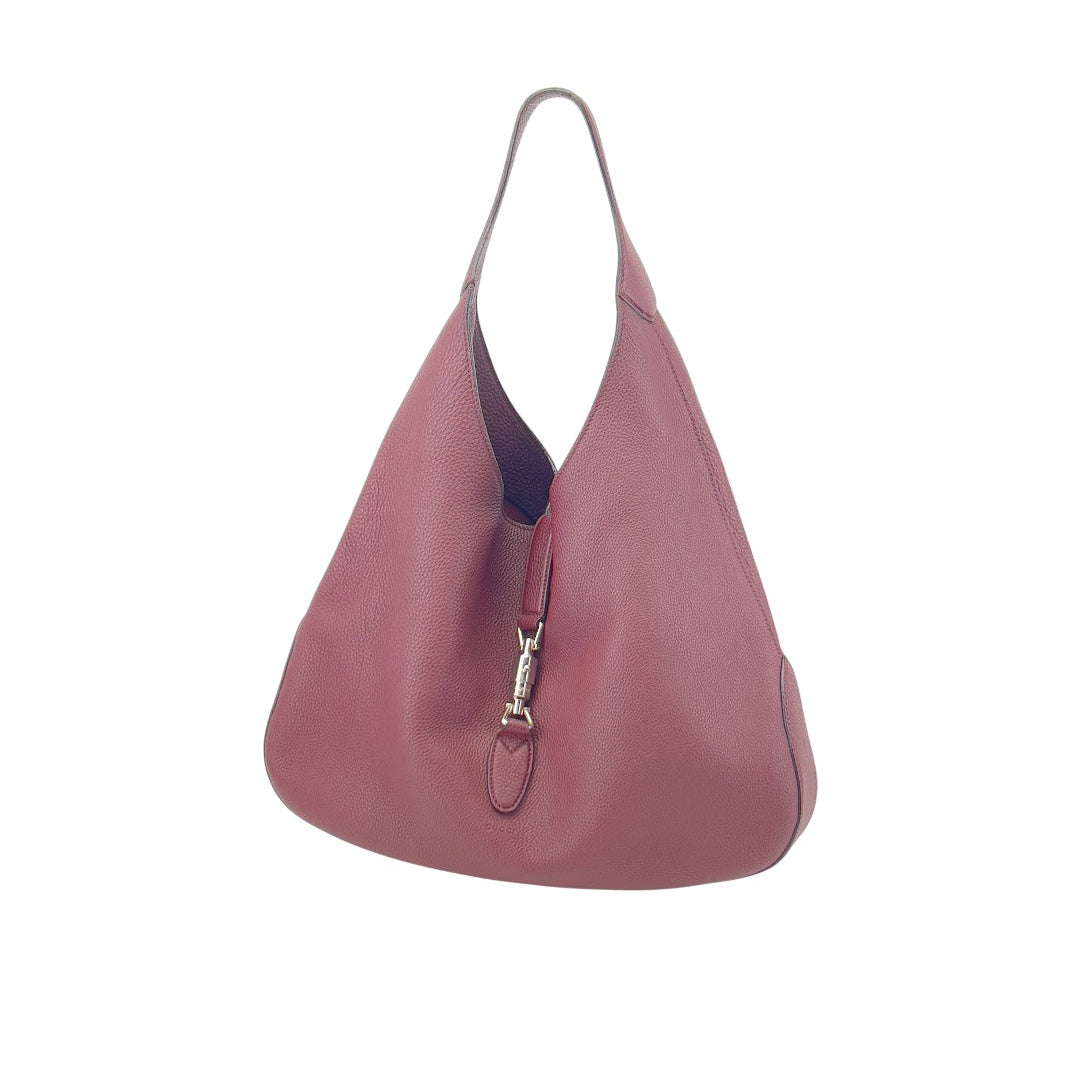 Gucci Burgundy big soft hobo bag