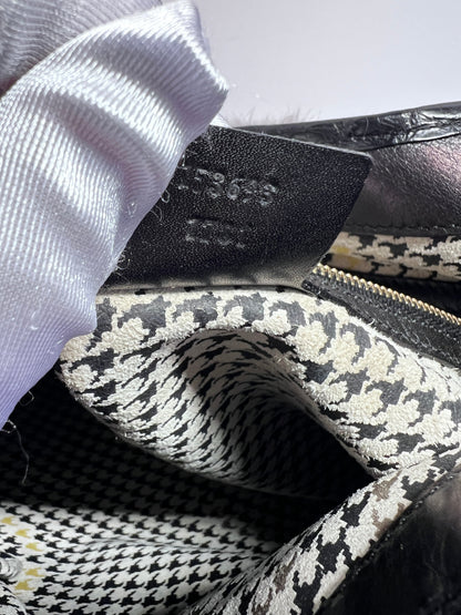 Vintage Gucci mink Crocodile big Jackie bag