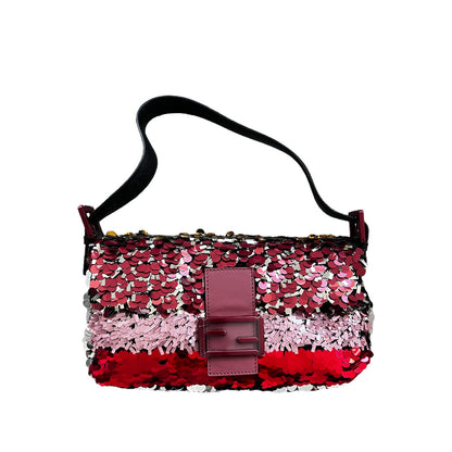 Fendi berry sequin beguette 2016 fall