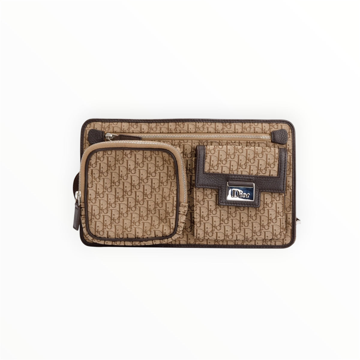 A Dior Diorissimo Belt Bag Brown